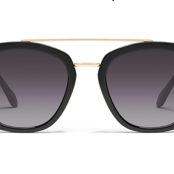 Quay Australia Accessories - Black and Gold Sunglasses